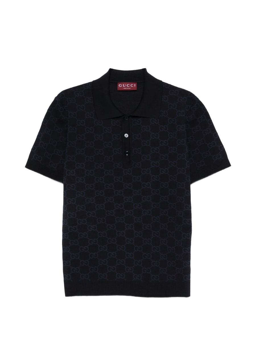 Gucci Gucci GG-patterned Polo Shirt
