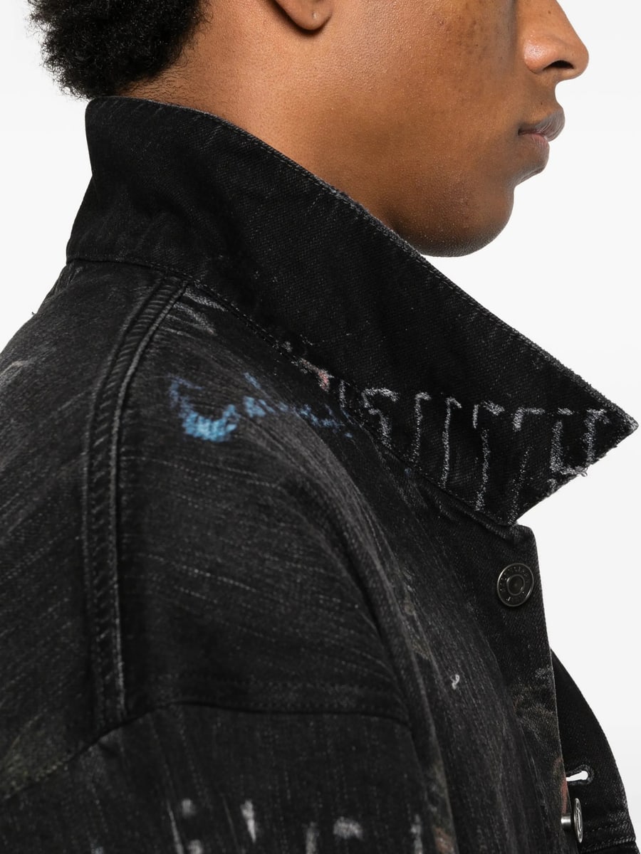 Balenciaga Balenciaga Graphic-print Jacket, view 2