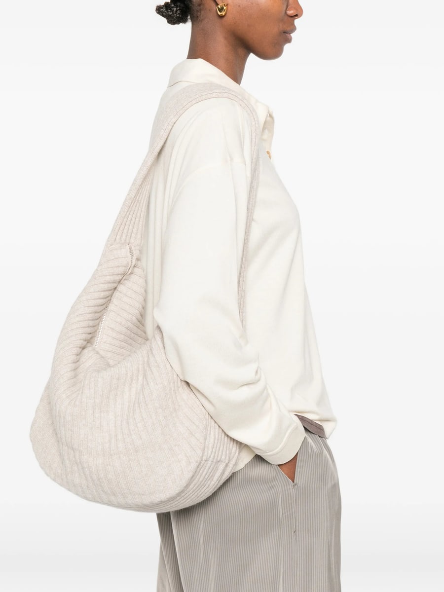 Aya Muse Aya Muse Ribbed Zip Shoulder Bag, view 2