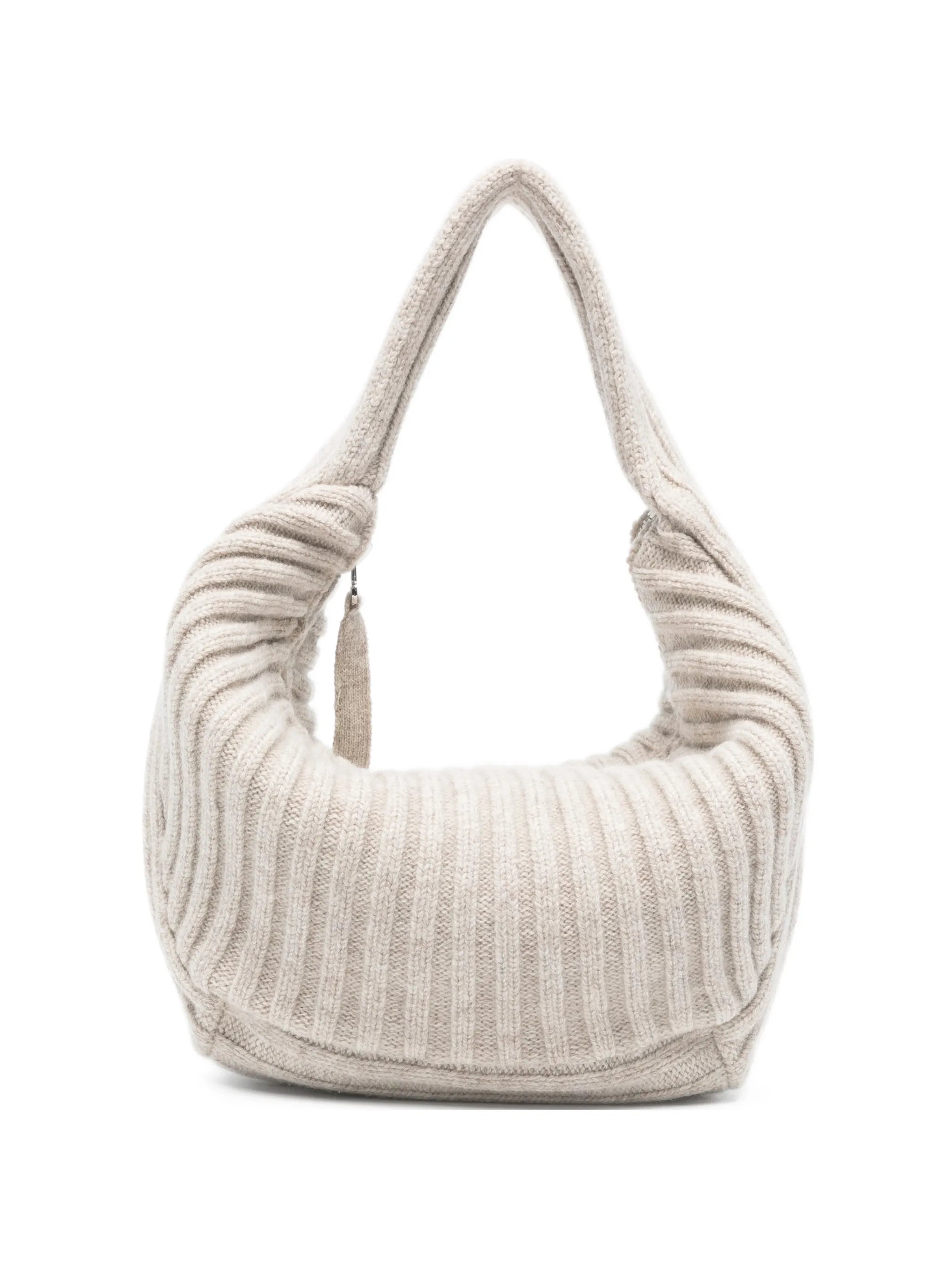 Aya Muse Aya Muse Ribbed Zip Tote Bag