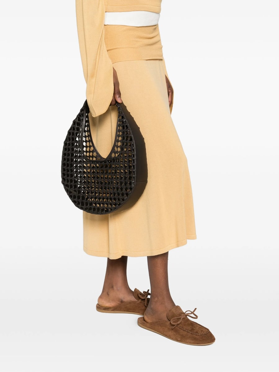Staud Staud Moon Woven Tote Bag, view 3