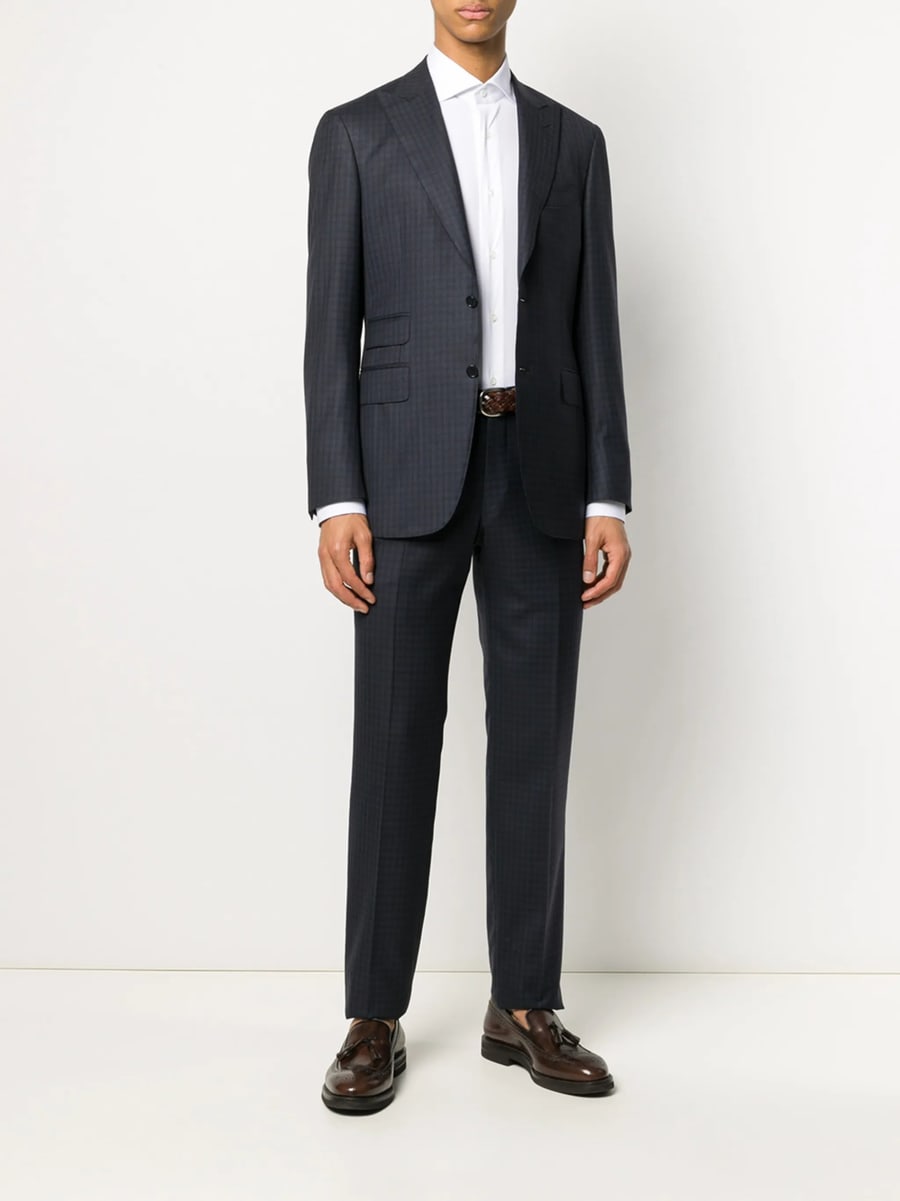 Mazzarelli Mazzarelli Plain Buttoned Shirt, view 5
