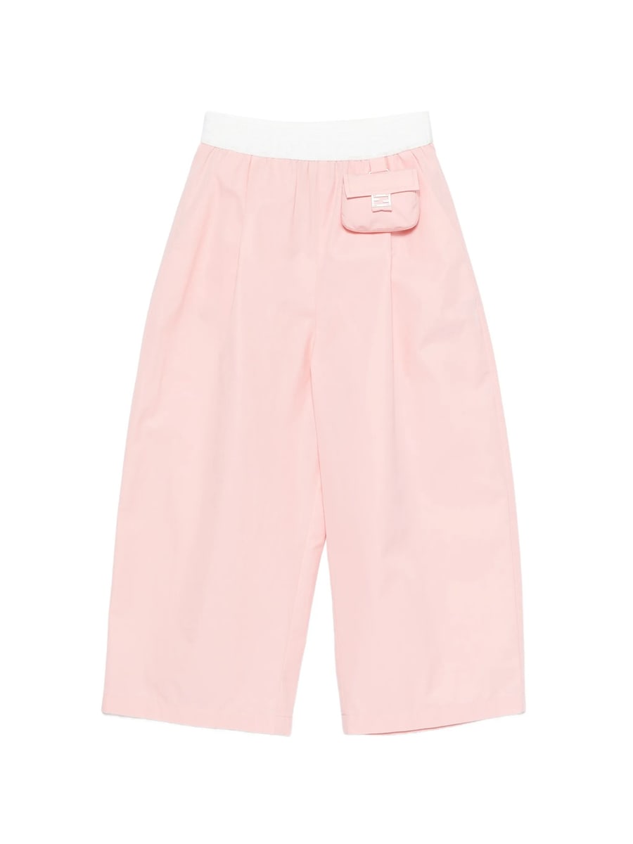 Fendi Fendi Pouch-detail Trousers