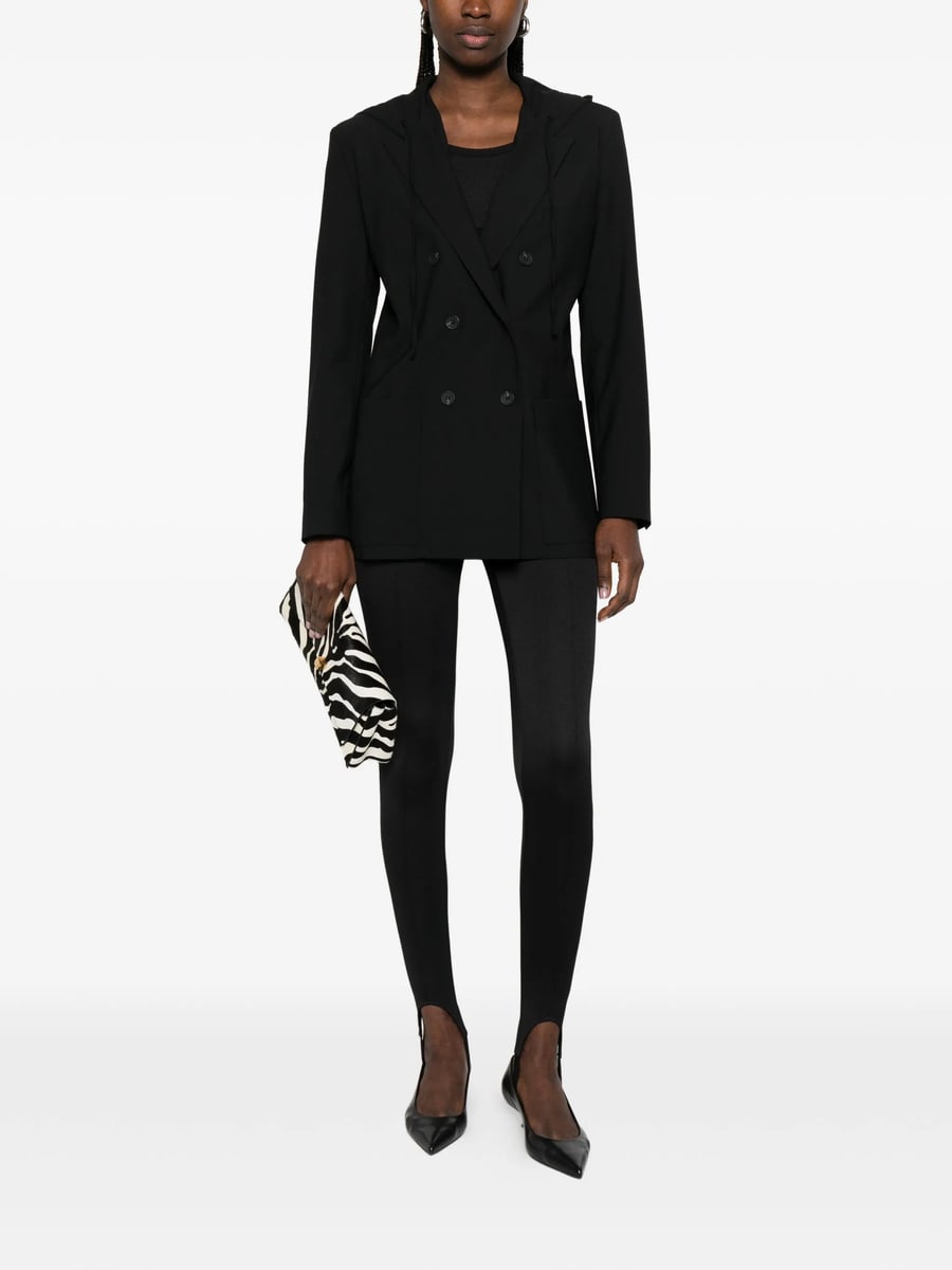 Iro Iro Hooded Double-breasted Coat, view 3