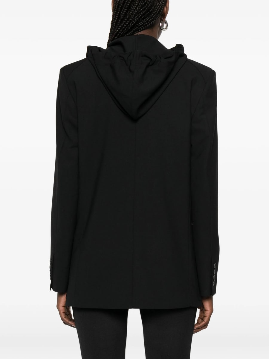 Iro Iro Hooded Double-breasted Coat, view 5