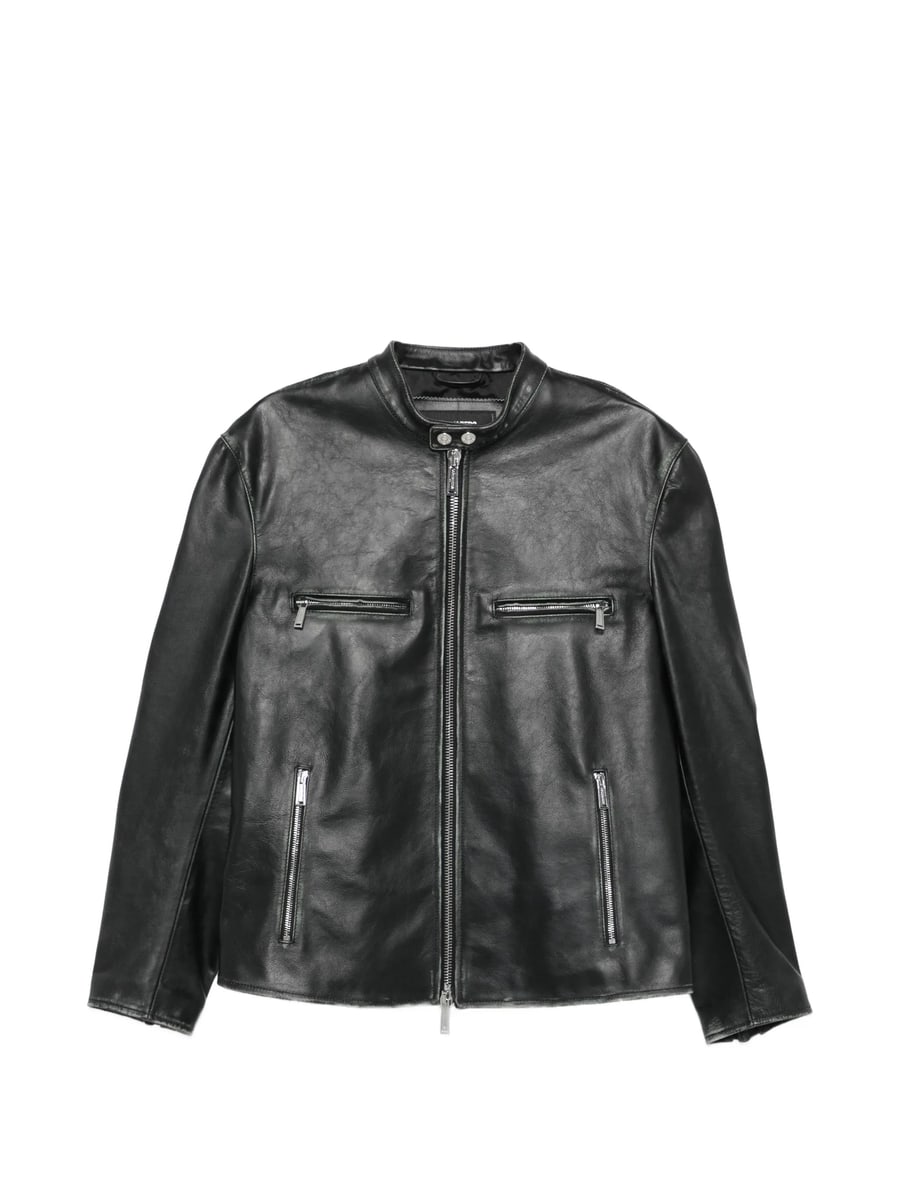 Dsquared2 Dsquared2 Bad Boy Zip-up Leather Jacket