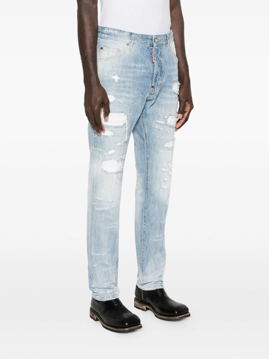 Dsquared2 Dsquared2 Teddy Distressed Jeans, view 3