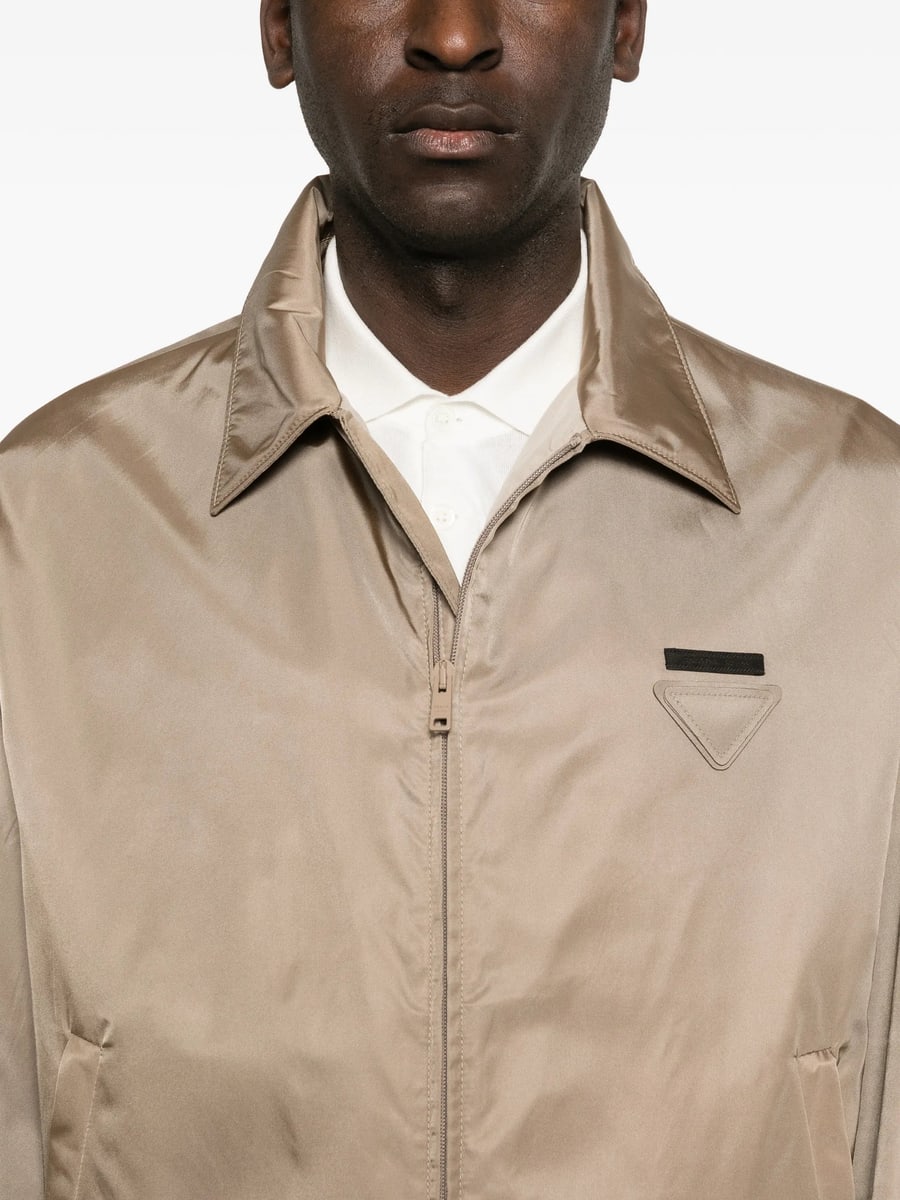 Prada Prada Re-Nylon Blouson Zipper Jacket, view 3