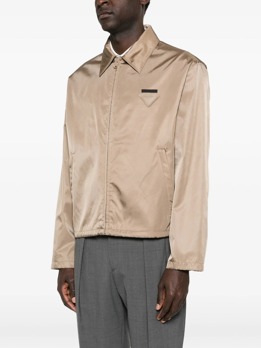 Prada Prada Re-Nylon Blouson Zipper Jacket, view 4