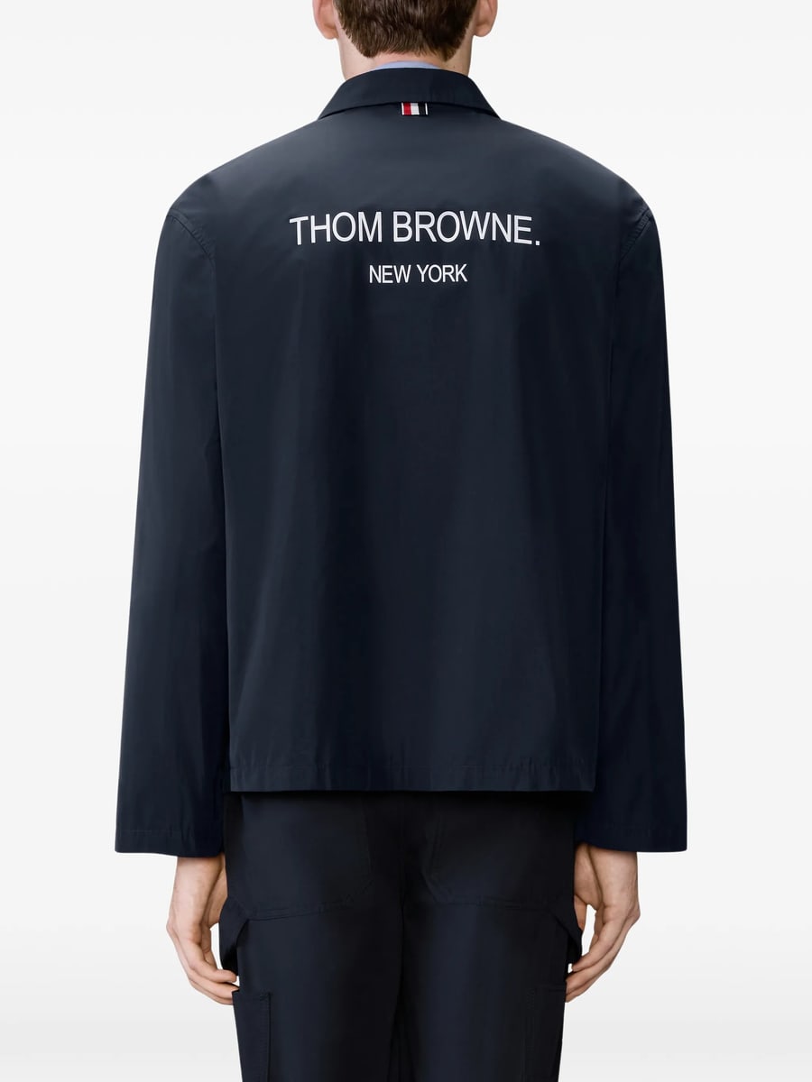 Thom Browne Thom Browne Light Memory Tech Packable Sportcoat, view 5