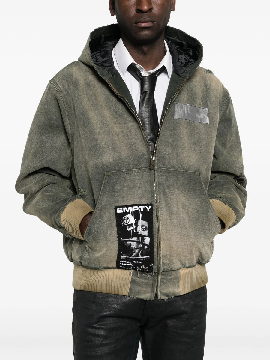 Enfants Riches Déprimés Enfants Riches Déprimés Graphic Hooded Jacket, view 2
