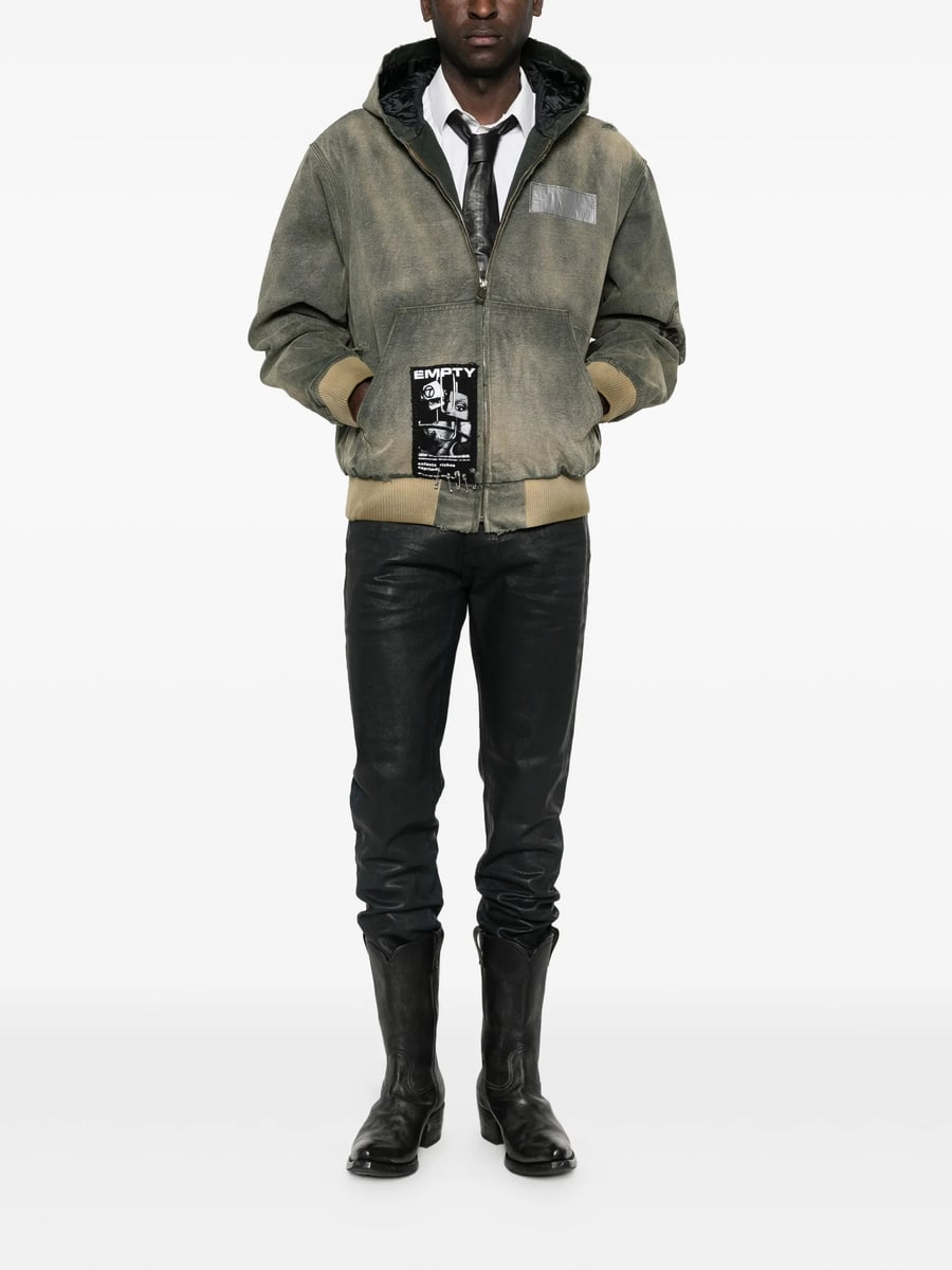 Enfants Riches Déprimés Enfants Riches Déprimés Graphic Hooded Jacket, view 4