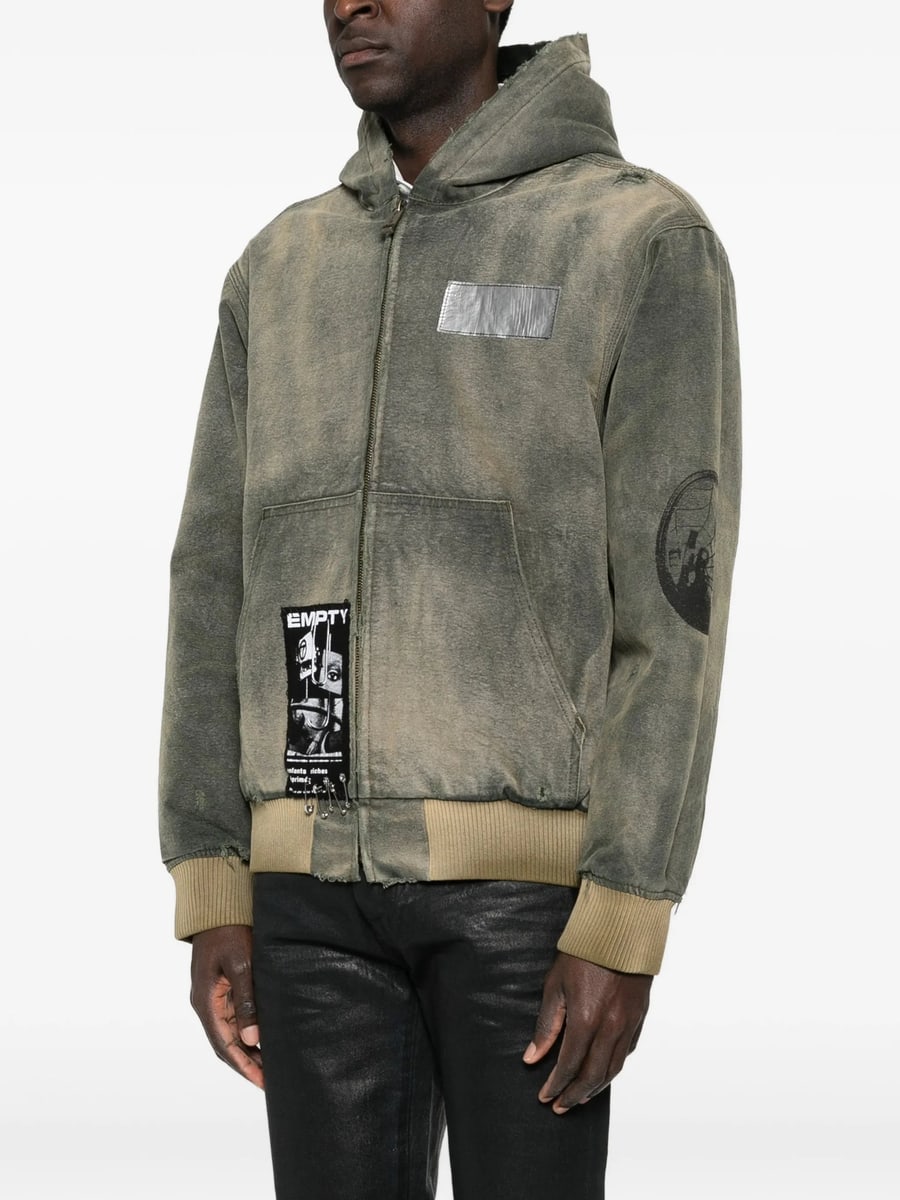 Enfants Riches Déprimés Enfants Riches Déprimés Graphic Hooded Jacket, view 5