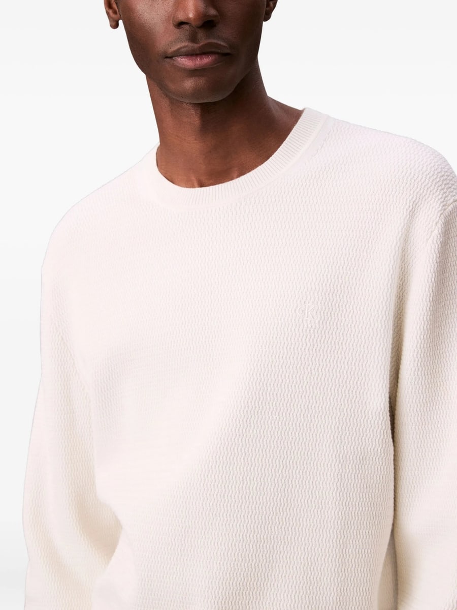 Calvin Klein Calvin Klein Textured Sweater, view 2