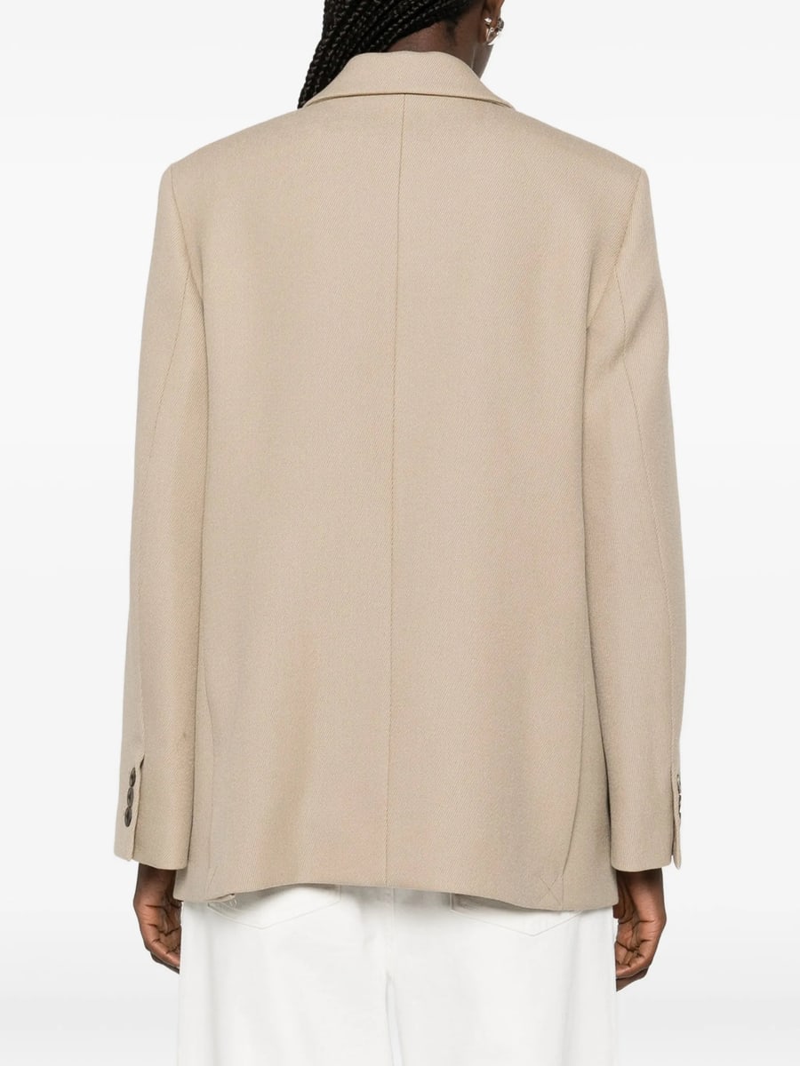 By Malene Birger By Malene Birger Double-breasted Flap Pocket Jacket, view 5
