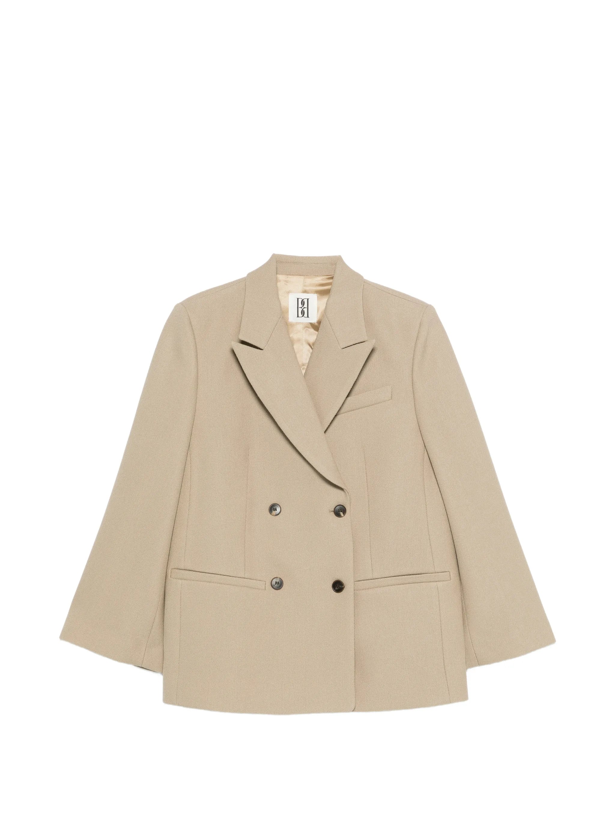 By Malene Birger By Malene Birger Double-breasted Flap Pocket Jacket