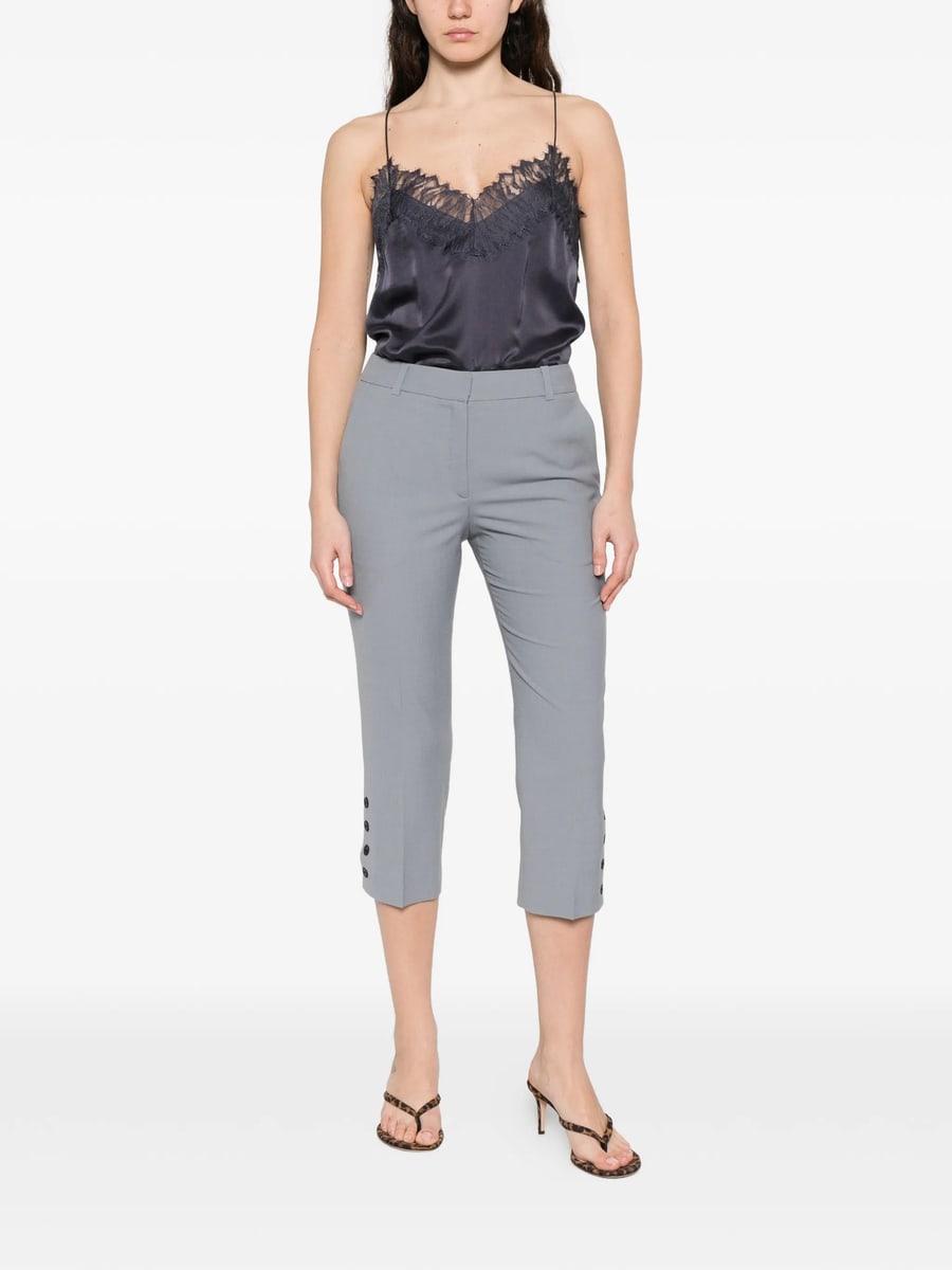 Iro Iro Aqua Button-embellished Trousers, view 5