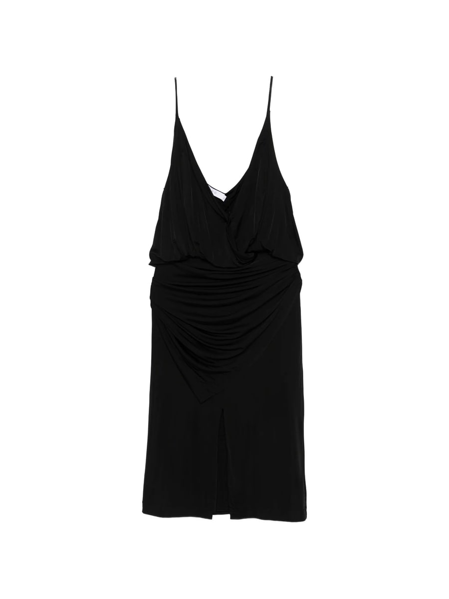 Iro Iro Helya Split V-neck Midi Dress