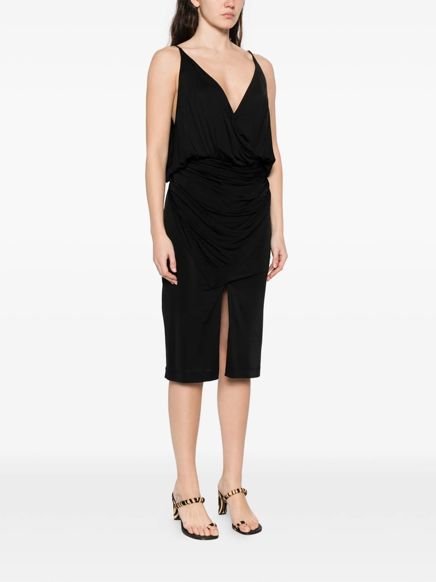 Iro Iro Helya Split V-neck Midi Dress, view 2