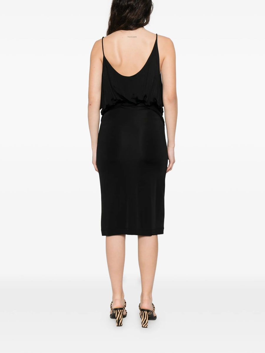 Iro Iro Helya Split V-neck Midi Dress, view 3