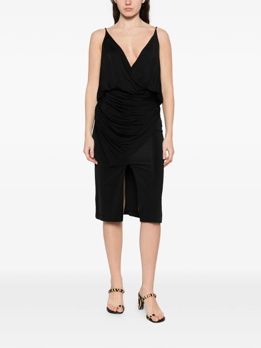 Iro Iro Helya Split V-neck Midi Dress, view 5