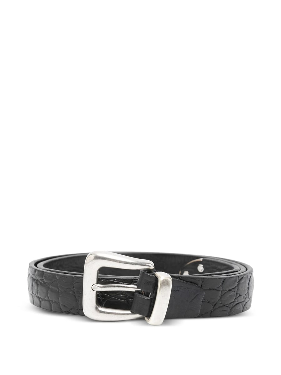 Eraldo Eraldo Crocodile-effect Buckle Belt