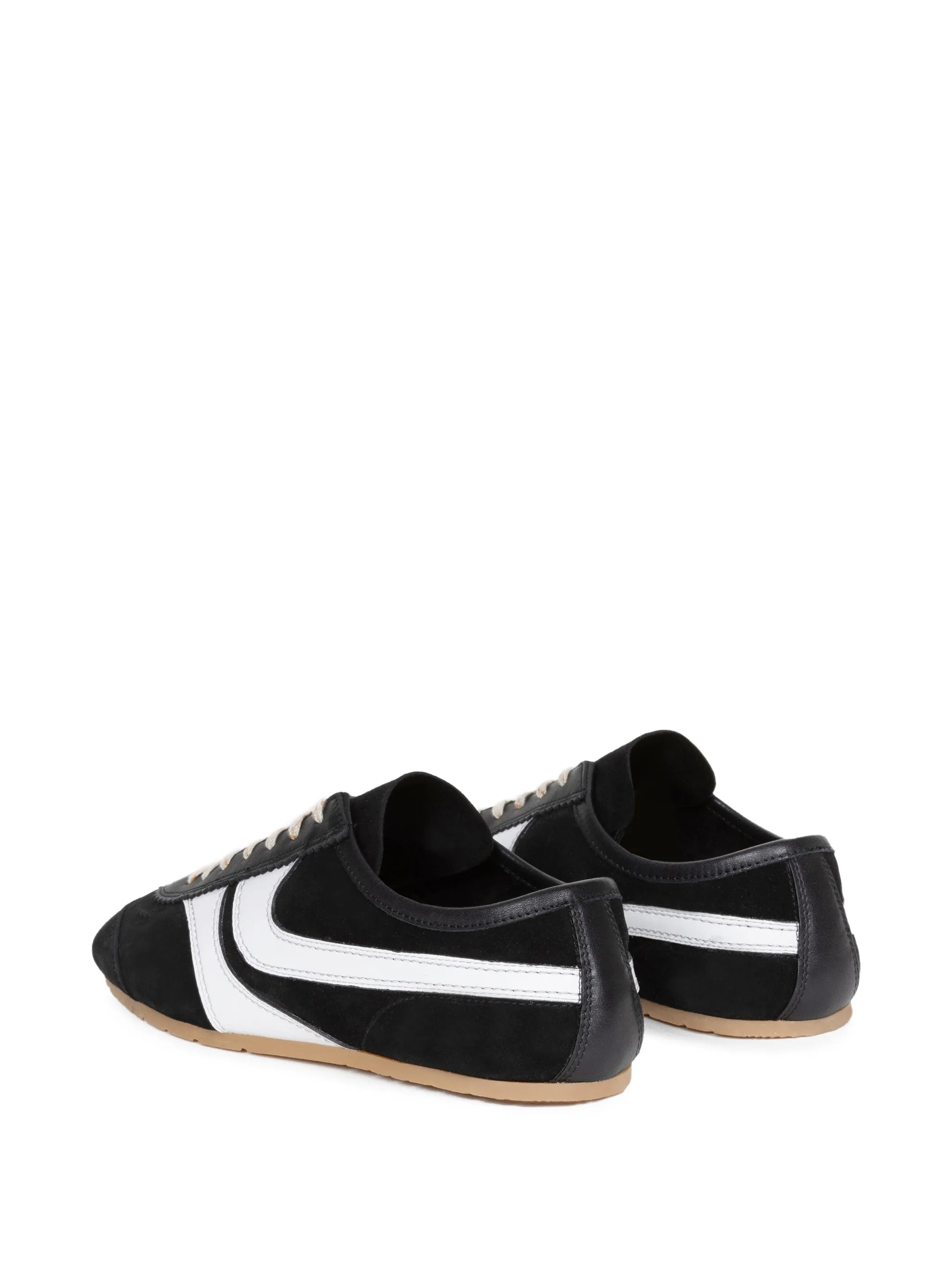 Dries Van Noten Dries Van Noten Dustin Lace-up Leather Sneakers, view 2