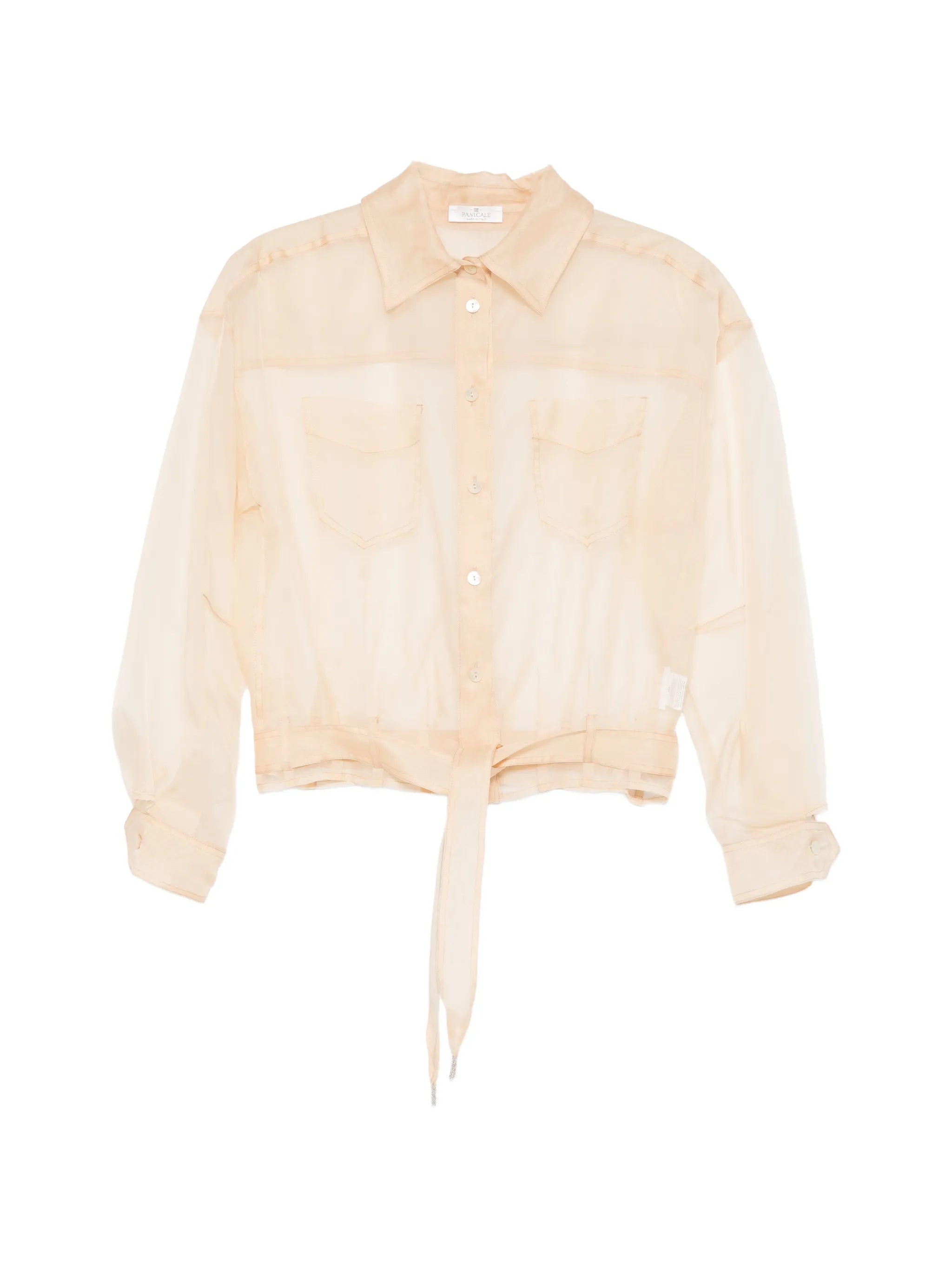 Panicale Panicale Pocket Tie Shirt
