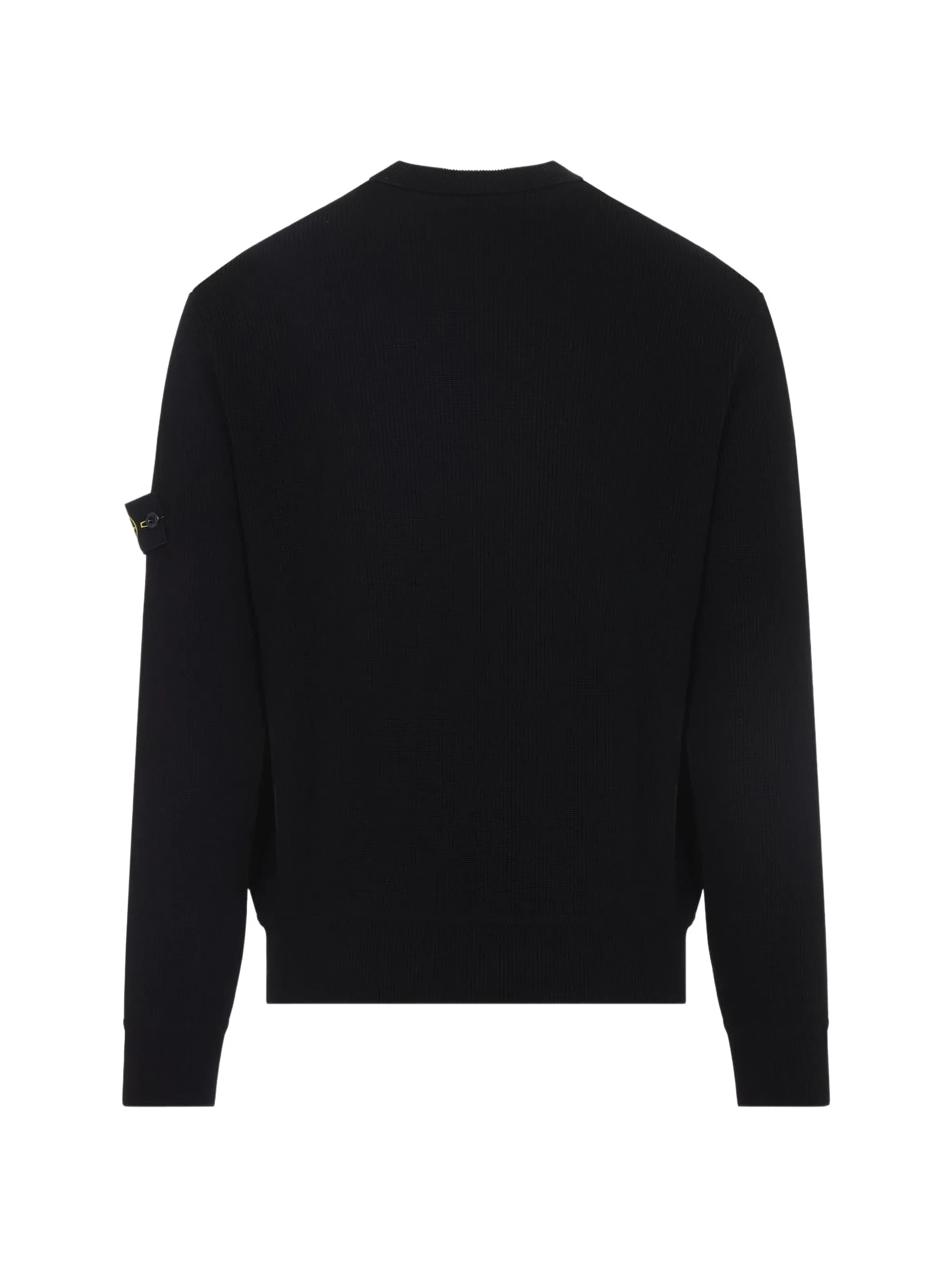 Stone Island Stone Island Logo-patch Ribbed-knit Sweater, view 2