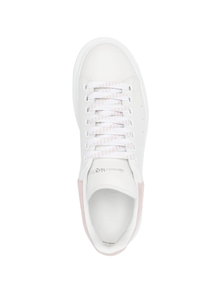 Alexander McQueen Alexander Mcqueen Oversized Suede-trim Sneakers, view 3
