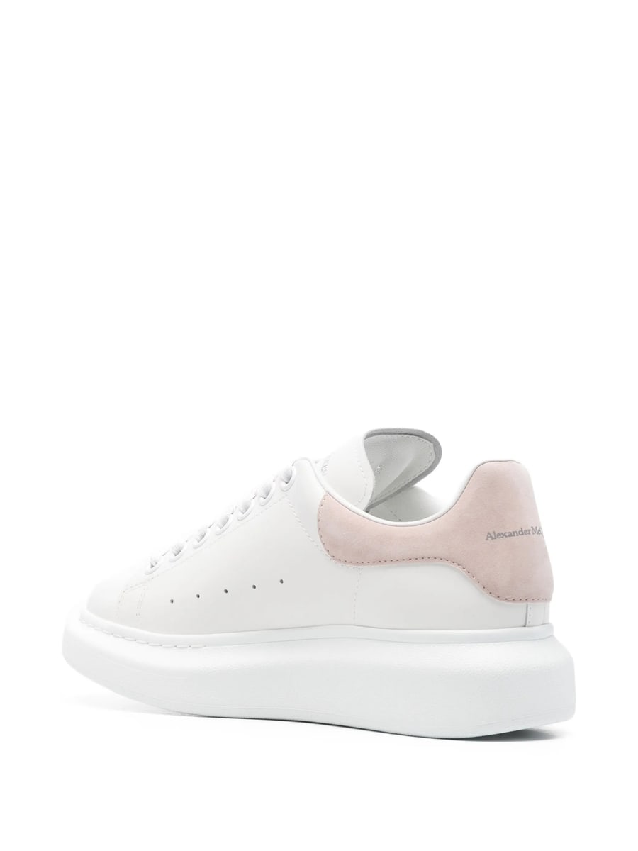 Alexander McQueen Alexander Mcqueen Oversized Suede-trim Sneakers, view 4