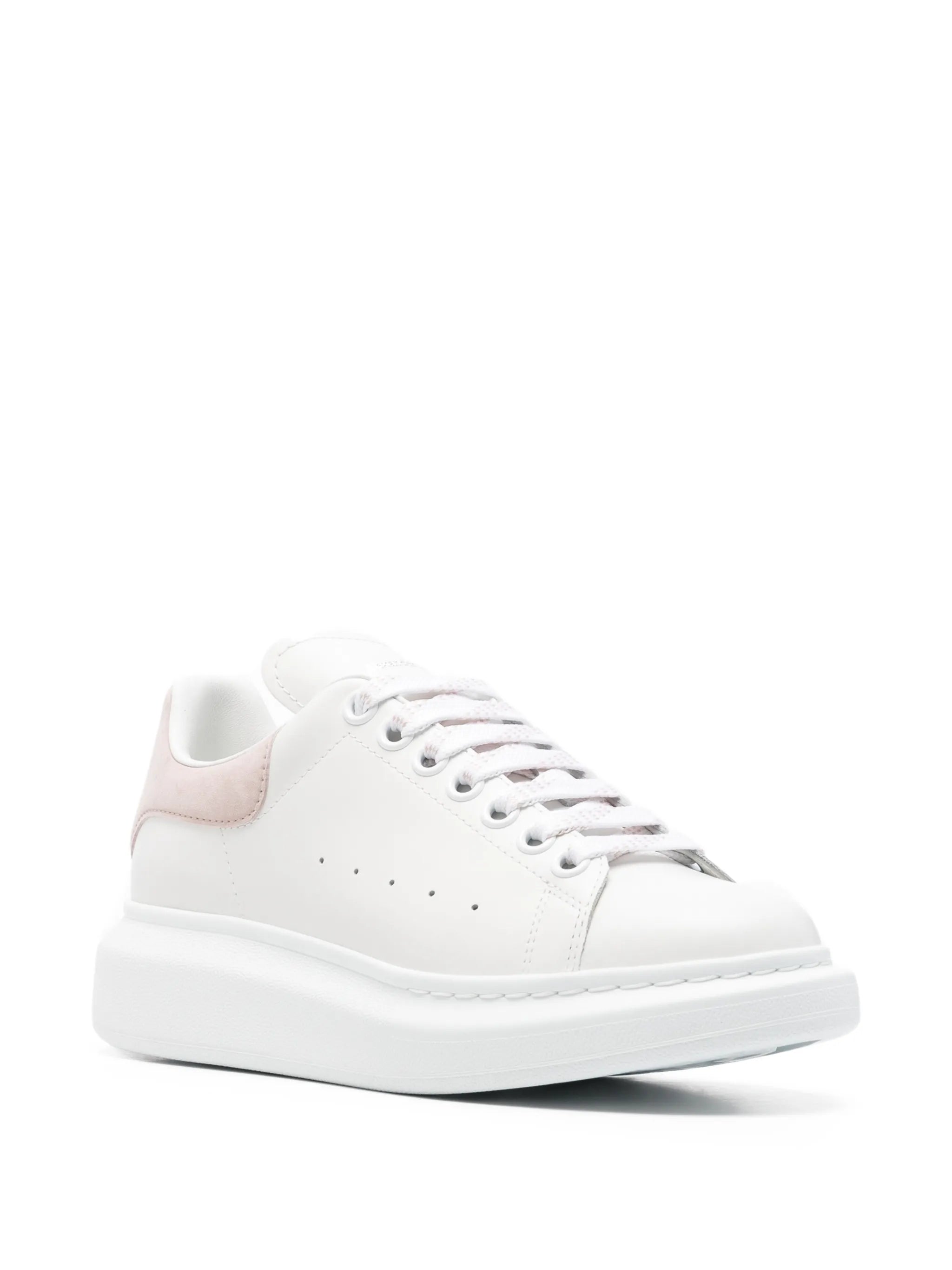 Alexander McQueen Alexander Mcqueen Oversized Suede-trim Sneakers, view 2