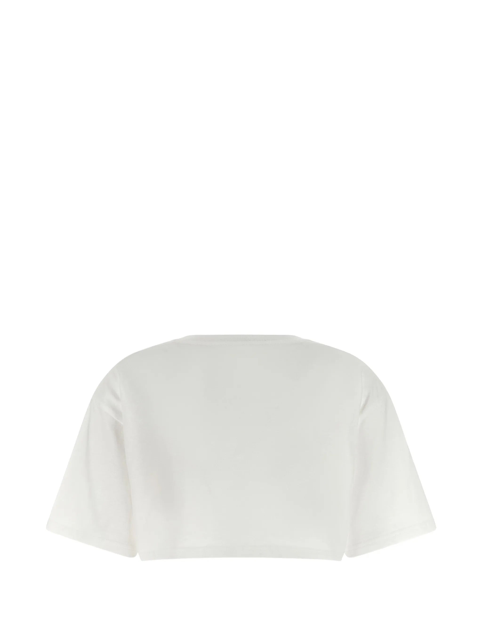 Valentino Valentino Cropped Print T-shirt, view 2