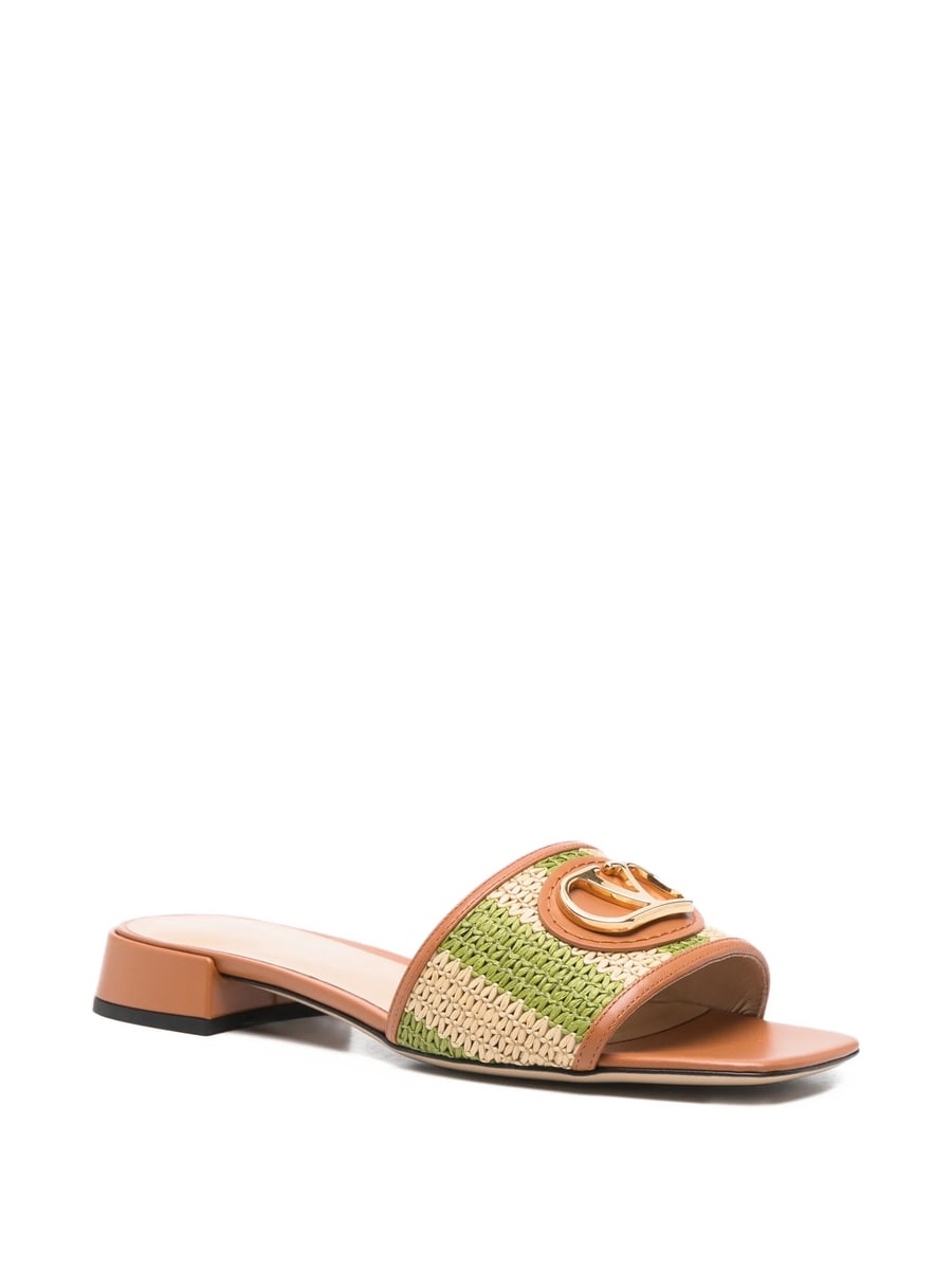 Valentino Garavani Valentino Garavani Logo Sandals, view 3