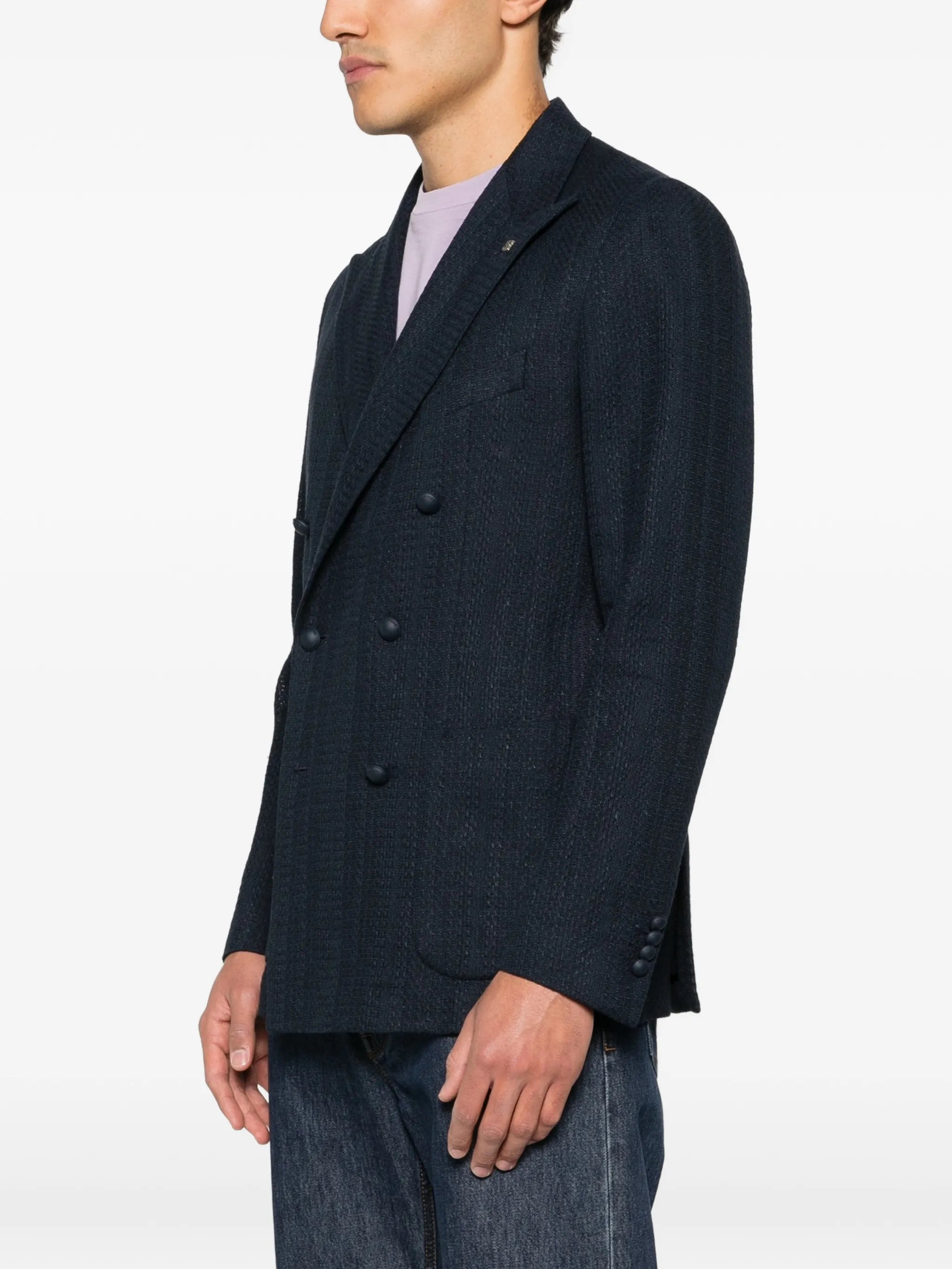 Tagliatore Tagliatore Double-breasted Blazer, view 2