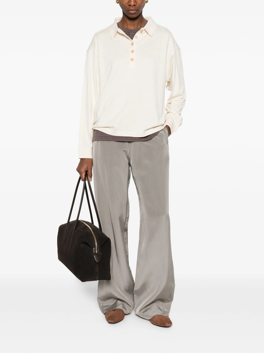 Rohe Rohe Striped-pattern Palazzo Pants, view 5