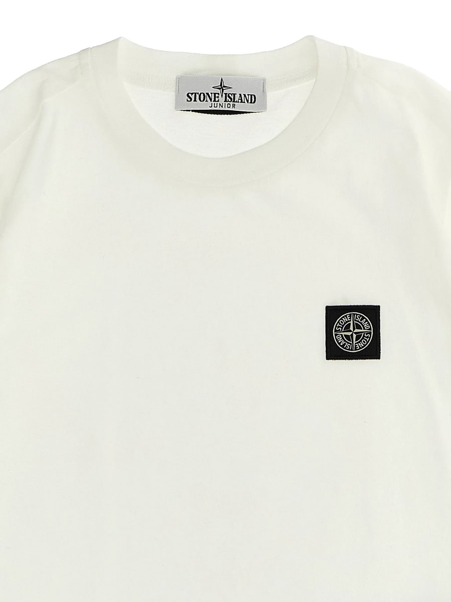Stone Island Stone Island Logo-patch T-shirt, view 2