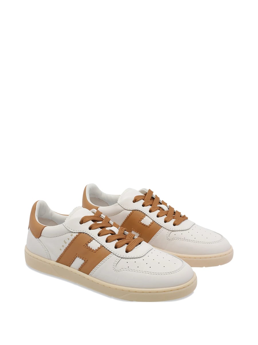 Hogan Hogan Logo Leather Cool Sneakers, view 3