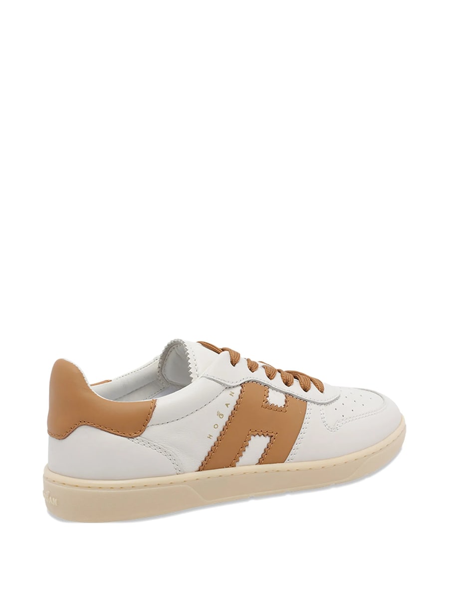 Hogan Hogan Logo Leather Cool Sneakers, view 4