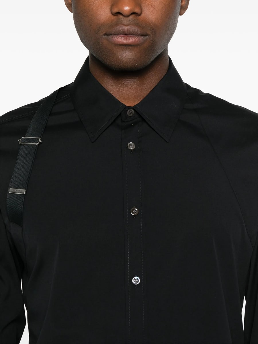 Alexander McQueen Alexander Mcqueen Poplin Shirt, view 4