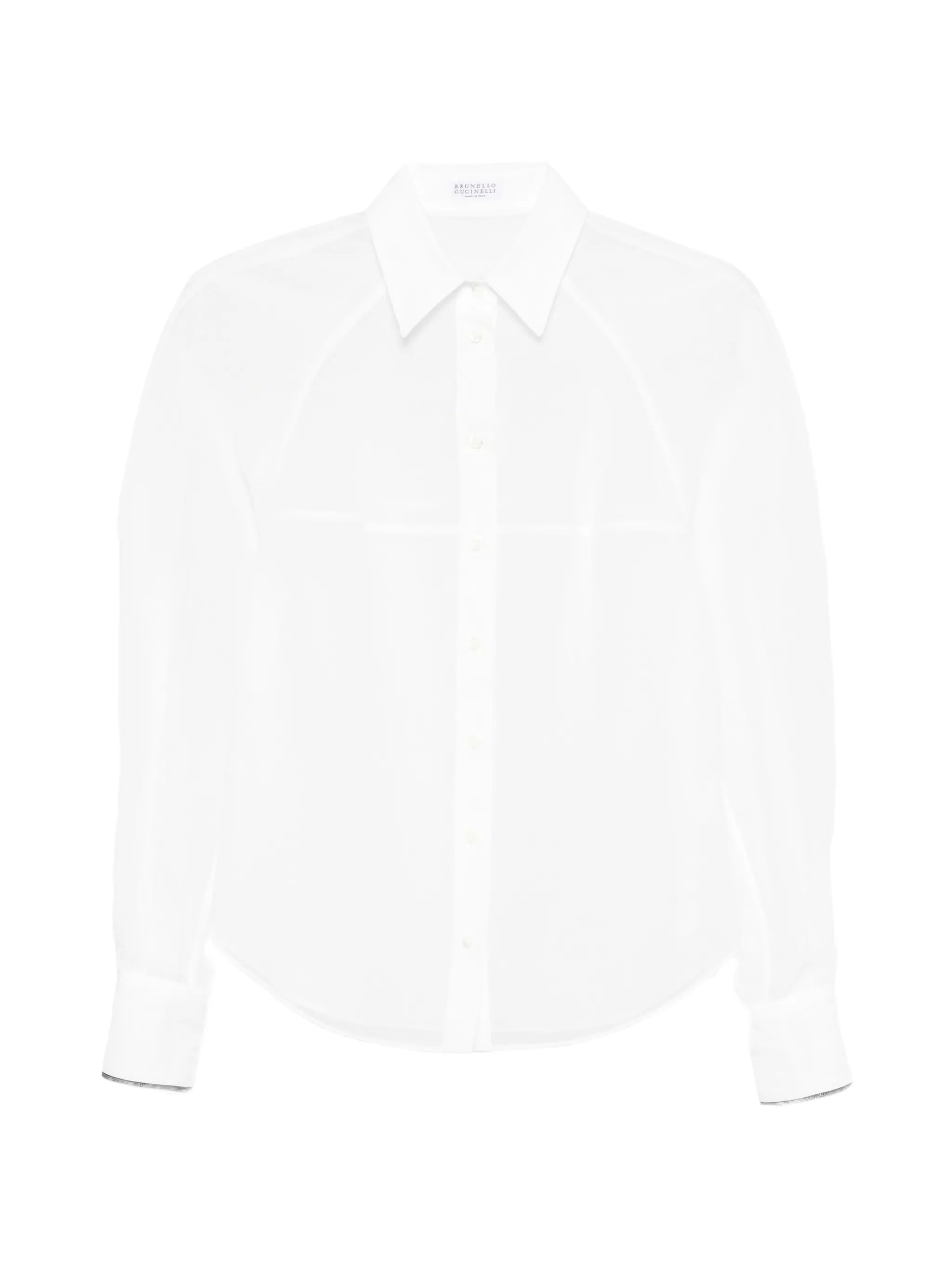 Brunello Cucinelli Brunello Cucinelli Sheer Long-sleeve Shirt