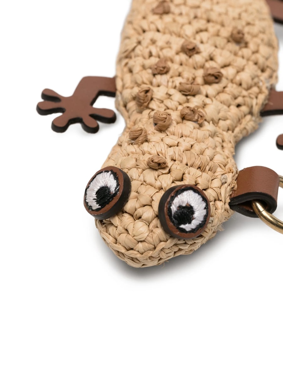Anya Hindmarch Anya Hindmarch Gecko-charm Keyring, view 3