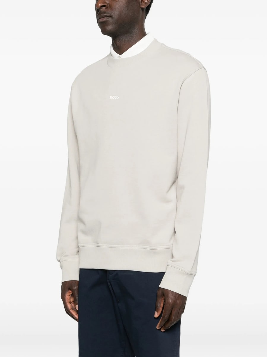 Boss Boss Logo Sweatshirt, view 4