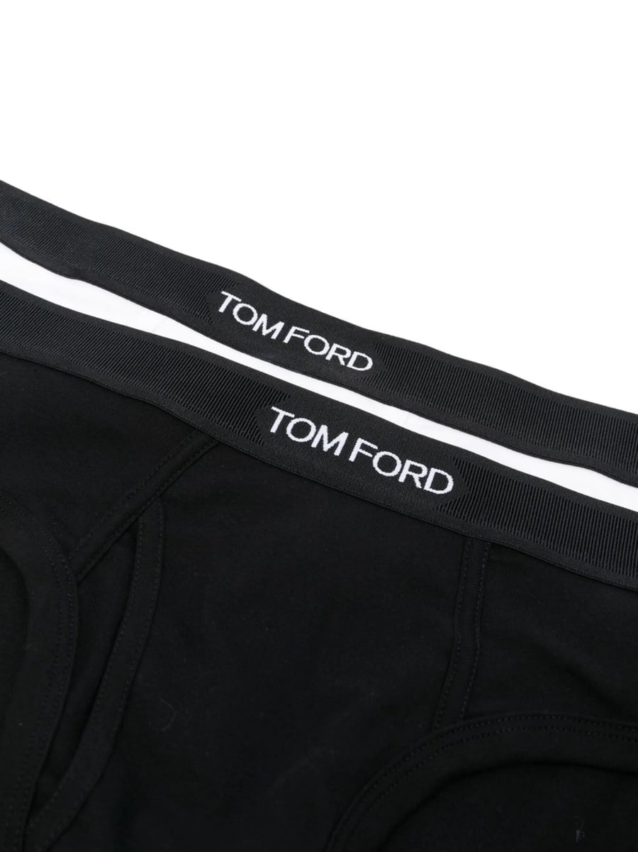 Tom Ford Underwear Tom Ford Underwear Logo-print Cotton Briefs, view 2