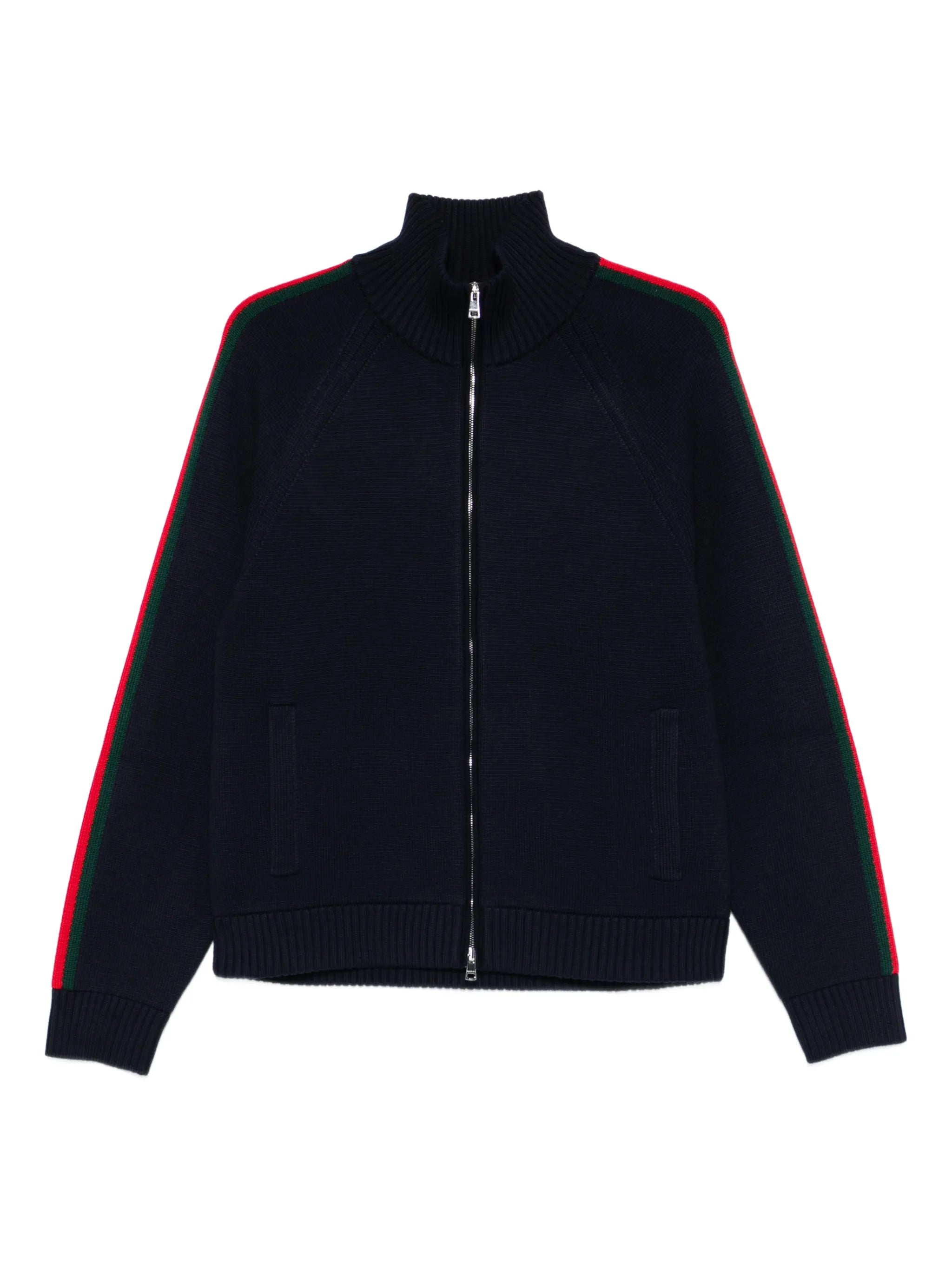Gucci Gucci Striped Zip-up Cardigan
