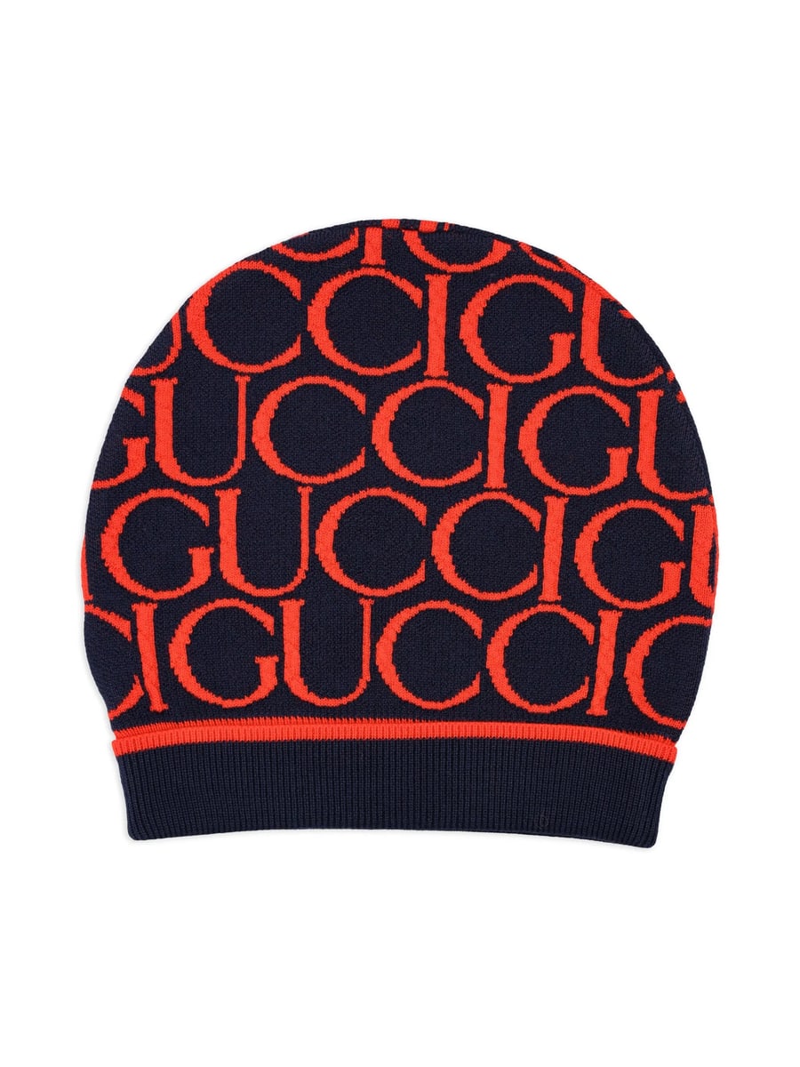 Gucci Gucci Logo-jacquard Beanie