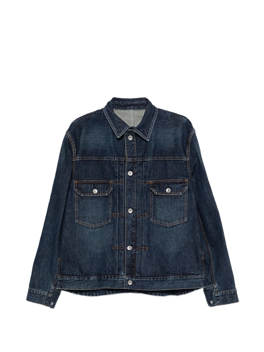 Sacai Sacai Flap-pocket Denim Jacket