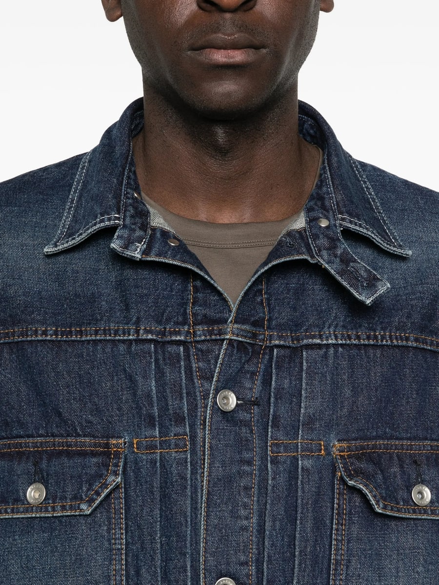Sacai Sacai Flap-pocket Denim Jacket, view 2