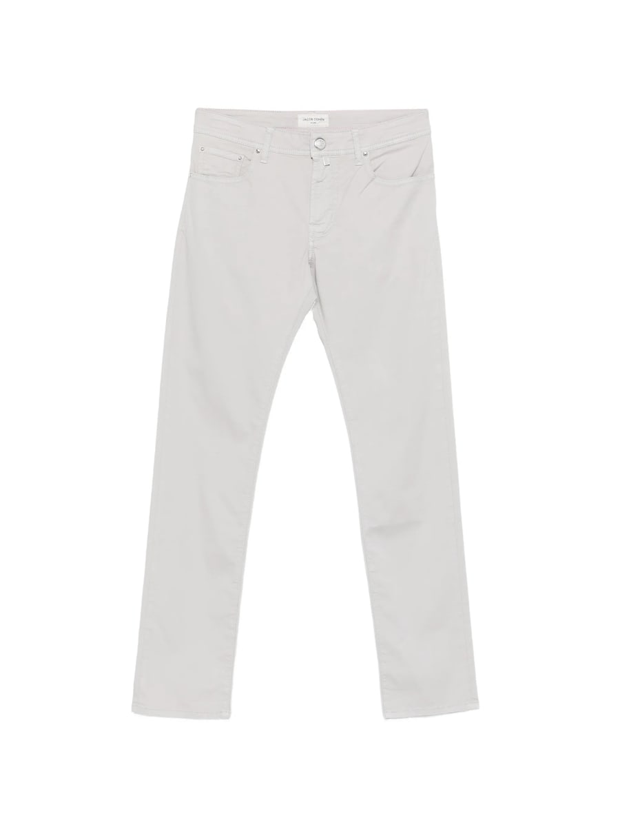 Jacob Cohën Jacob Cohën Gray Five Pocket Jeans