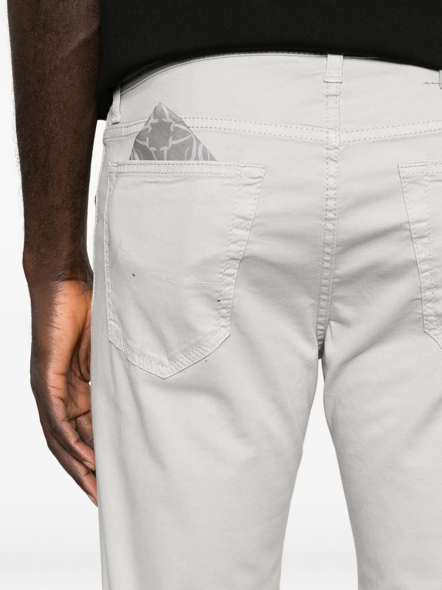 Jacob Cohën Jacob Cohën Gray Five Pocket Jeans, view 4